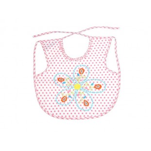 Babero de colores con flor Marca Room Seven para bebé