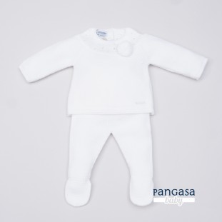 Primera puesta moceta blanco de Pangasa