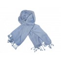 Bufanda lana azul