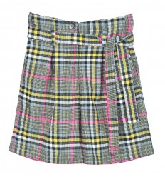 Bermuda de Elsy en cuadro príncipe de gales multicolor 